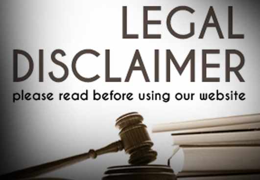 Legal Disclaimer